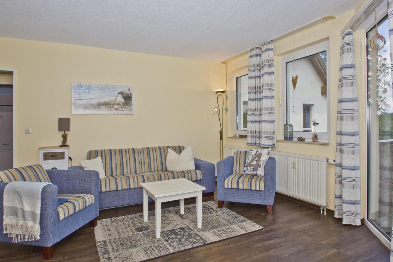 Strandnahe 2-Raum-Ferienwohnung Mit Balkon - Strandhaus Moenchgut Fewo 10 洛布 外观 照片